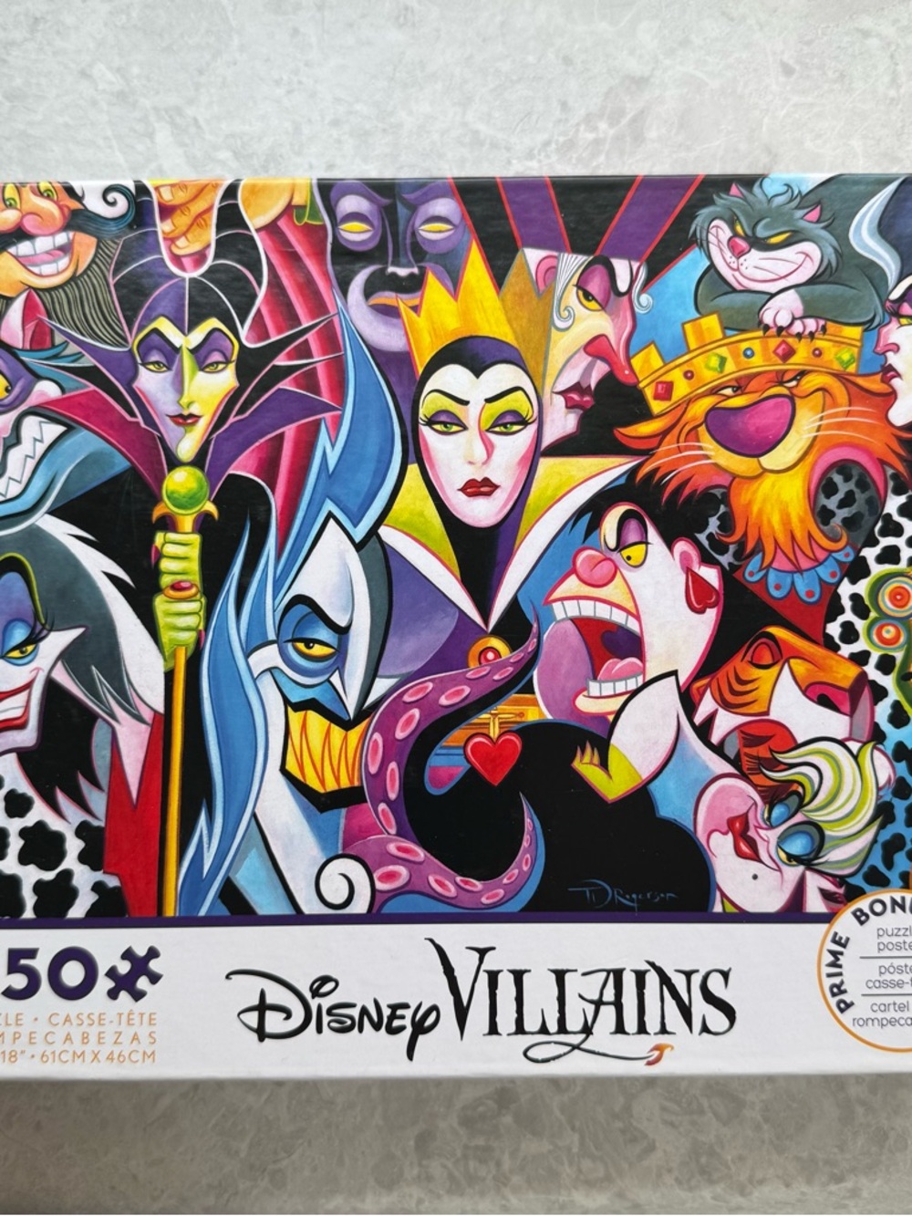 Disney Villains Bold Multicolor Art Puzzle